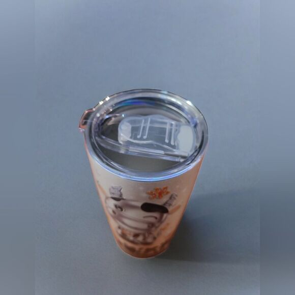 NWOT SANDJEST Adorable Cow Print Stainless Steel Tumbler 20oz - Picture 2 of 3